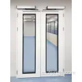 Puerta de marco de aluminio para habitación limpia